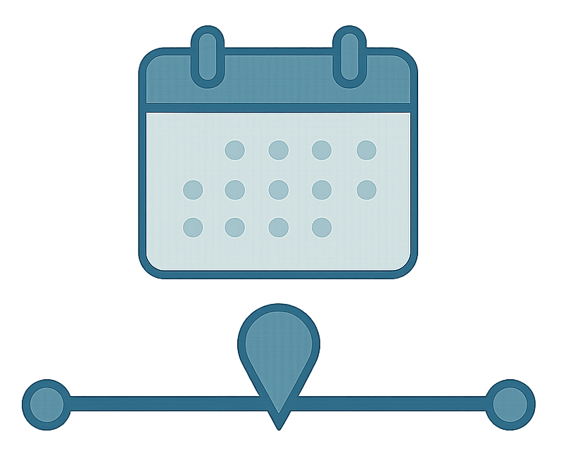 Timeline illustration